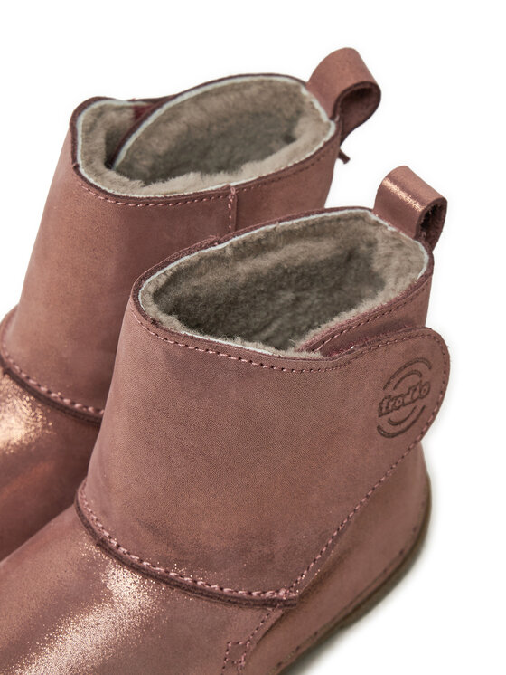 Froddo Kozačky Froddo Paix Up Winter Boots G2160082-6 S Růžová