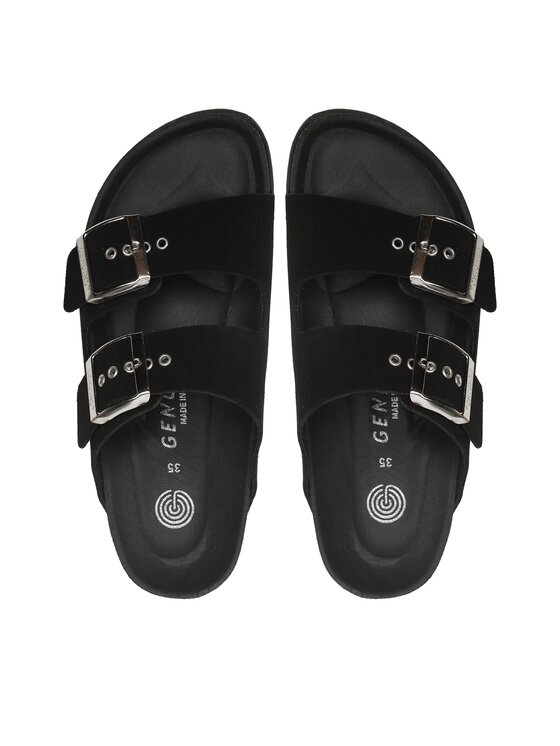 Genuins Šľapky Genuins Hawaii G104349 Čierna