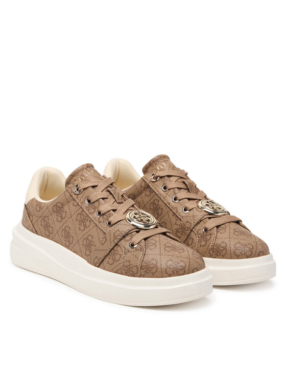 Guess Sneakersy Guess FLFEZ2 FAL12 Brązowy