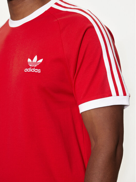 adidas adidas T-Shirt Adicolor Classics 3-Stripes T-Shirt IA4852 Κόκκινο Regular Fit