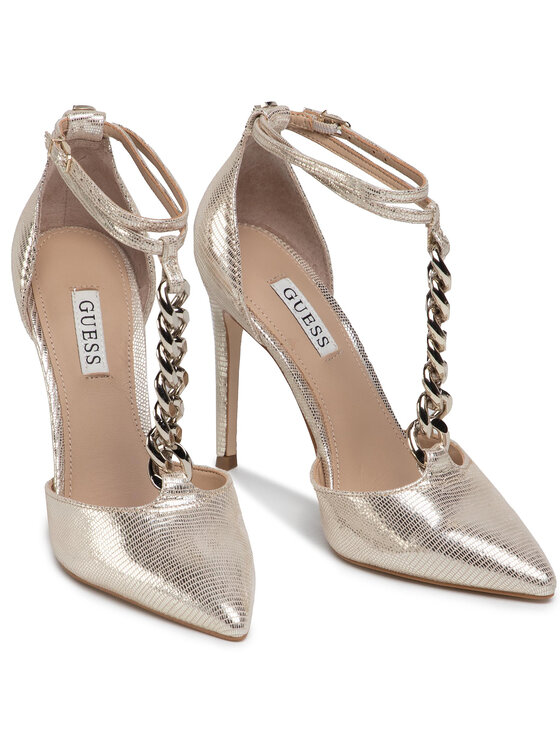 Guess Lodičky Guess Niomy FL5NIO LEA08 Zlatá