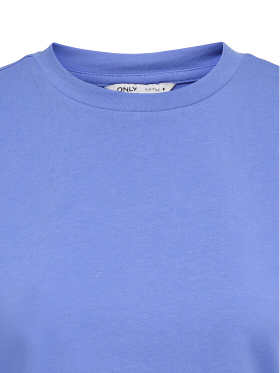 ONLY ONLY Camiseta Erica 15308926 Azul Oversize