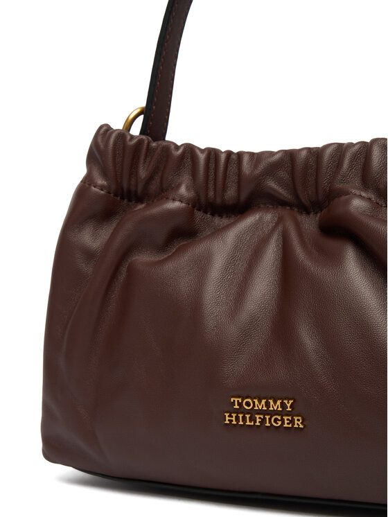 Tommy Hilfiger Rankinė Tommy Hilfiger Soft Leather Mini Crossover AW0AW18306 Ruda