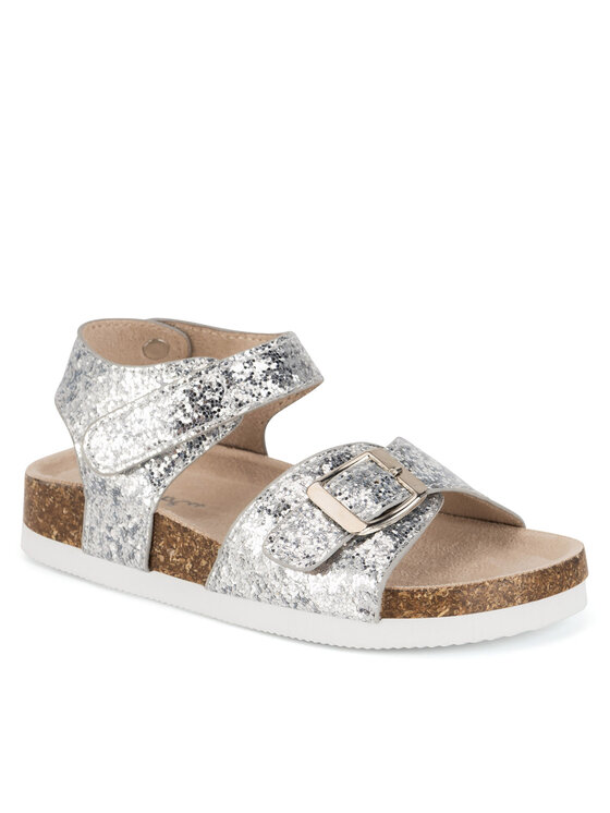 Nelli Blu Sandale Nelli Blu CF-040124-01 Srebrna