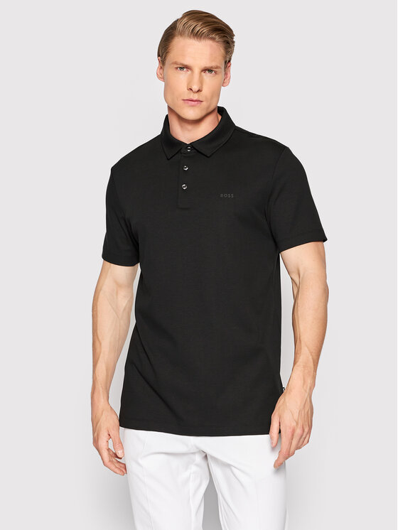 BOSS Boss Polo marškinėliai Palosh 30 50471335 Juoda Slim Fit