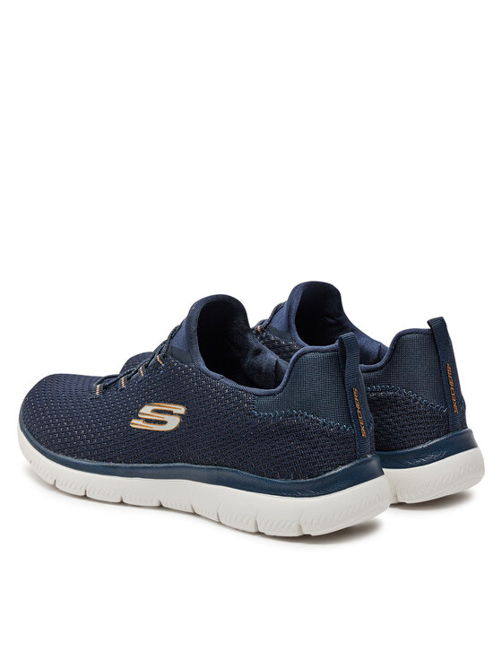 Skechers Sneakersy Skechers Bright Bezel 149204/NVGD Tmavomodrá