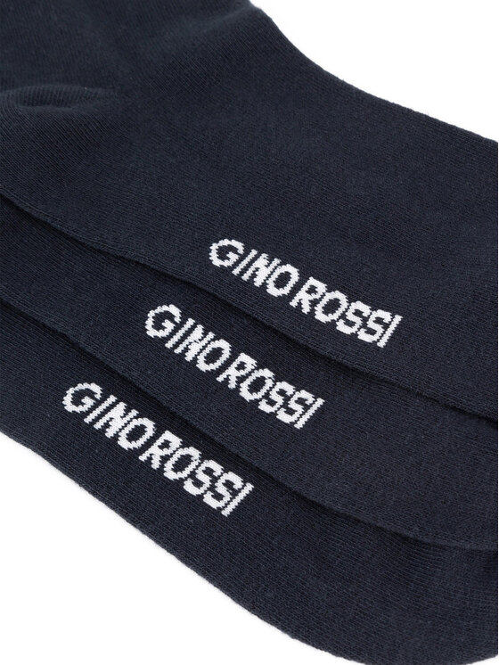 GINO ROSSI Garās zeķes GINO ROSSI CEO_AS_GR_3MB_002W-AW26 (3-PACK) Tumši zils