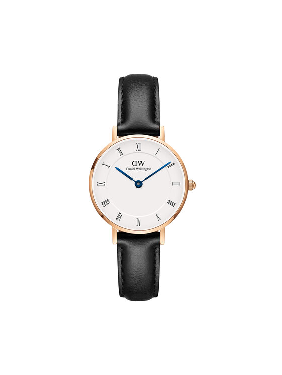Daniel Wellington Hodinky Daniel Wellington Petite Roman Numerals Shieffield DW00100683 Černá