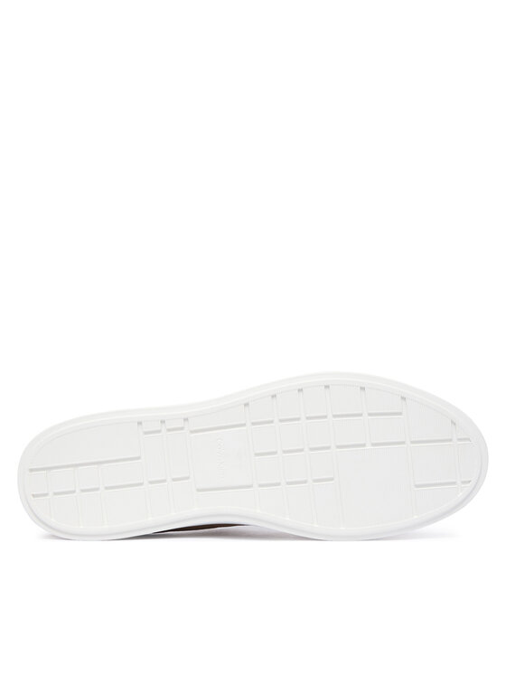Calvin Klein Snīkeri Calvin Klein Low Prof Cupsole Wt Su HM0HM02201 Gaiši brūna