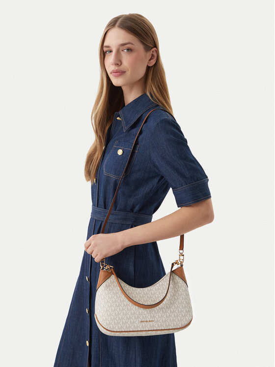 MICHAEL Michael Kors Kabelka MICHAEL Michael Kors 32S6GJ6W8B Svetlo béžová