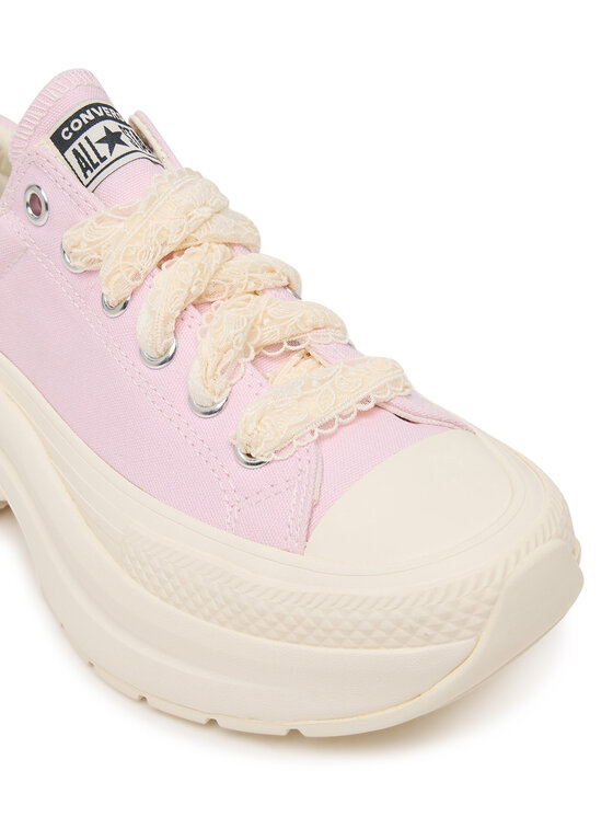 Converse Кецове Converse Run Star Crush Lace A24218C Светлорозов