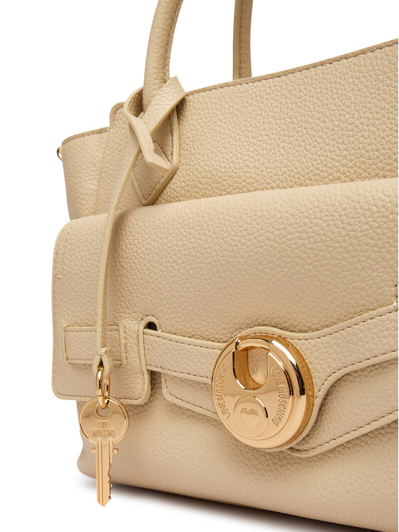 LOVE MOSCHINO Rankinė LOVE MOSCHINO JC4277PP0PKS0129 Kreminė