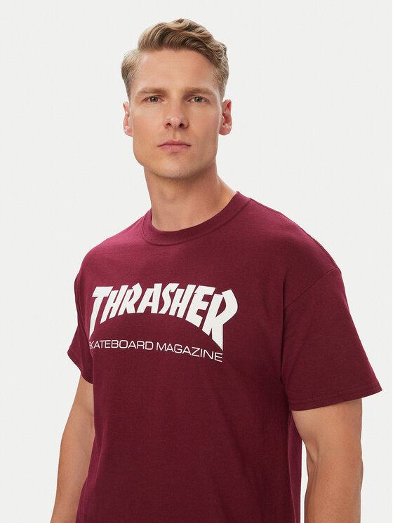 Thrasher Thrasher Marškinėliai Skatemag Vyšninė Regular Fit