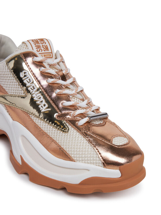 Steve Madden Sneakersy Steve Madden Zoomz SM11002327 Zlatá