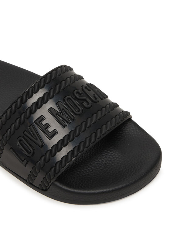 LOVE MOSCHINO Шльопанці LOVE MOSCHINO JA28342G0OI22000 Чорний