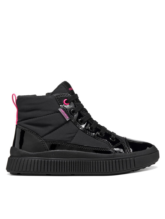 Geox Μποτίνια Geox J Laquinny Girl B Abx J661JA 0HHFU C9B8L M Μαύρο