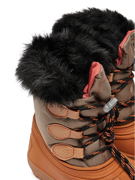 Boatilus Sniega zābaki Boatilus Nippy 02 Sint. Leather Boot NN02 VAR.41NR Oranžs