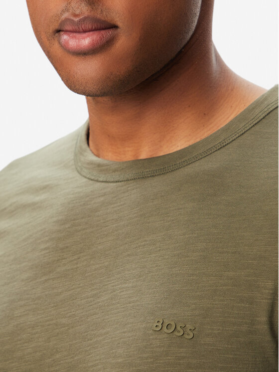 BOSS BOSS Camiseta Tegood 50508243 Caqui Regular Fit
