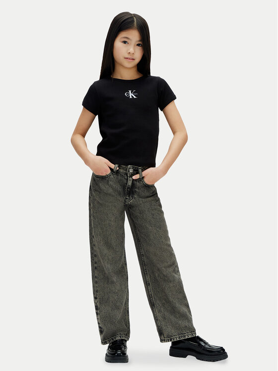 Calvin Klein Jeans Calvin Klein Jeans Camiseta LVCKSJB11G Negro Regular Fit
