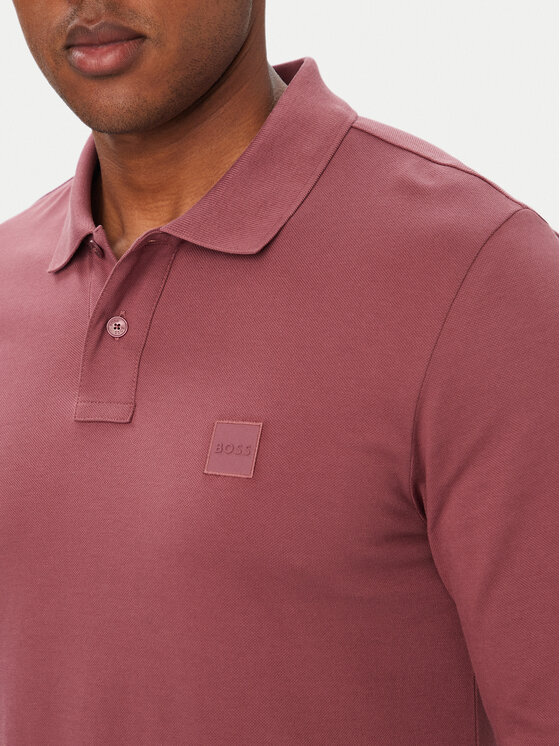BOSS BOSS Polo Passerby 50507704 Guinda/burdeos Regular Fit