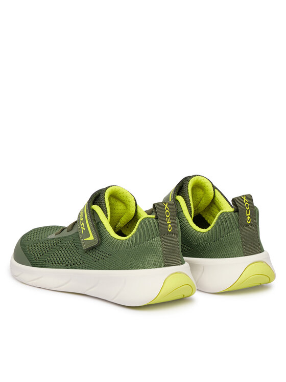 Geox Сникърси Geox J Foot-Run Boy J65PDB 06K9J C0914 S Зелен