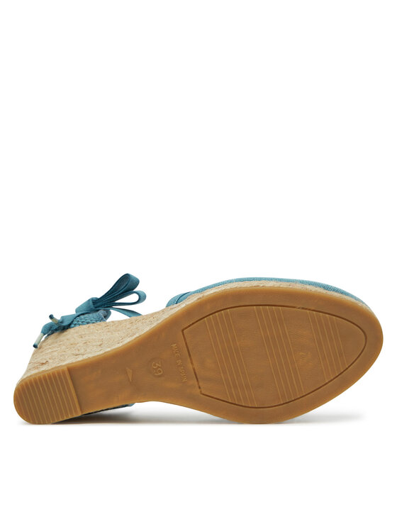 Genuins Espadrilky Genuins Vela Sunset G106496 Modrá