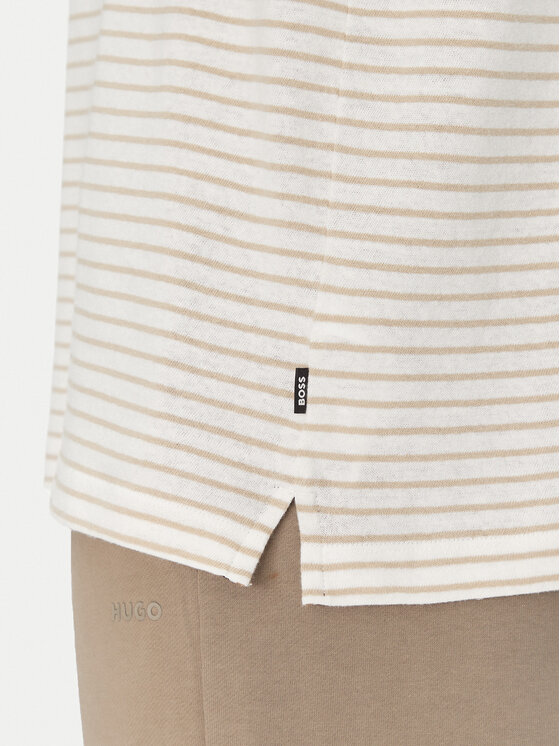 BOSS BOSS Футболка H-Taut 28 50537498 Бежевий Regular Fit