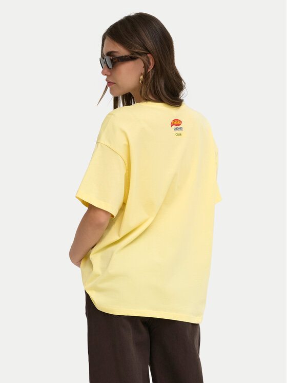 ONLY ONLY Футболка Vivvi 15346761 Світло-жовтий Regular Fit