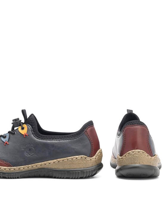Rieker Pantofi Rieker N3271-35 Bleumarin