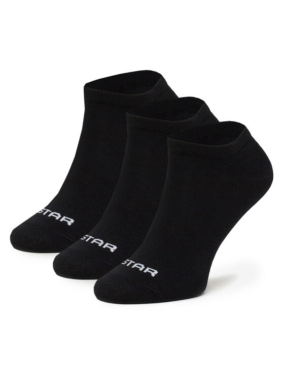 G-STAR Krátke ponožky G-STAR CEO_AS_G-STAR_S_136_AW26 (3-PACK) Čierna