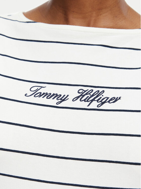 Tommy Hilfiger Tommy Hilfiger Top Classic WW0WW50947 Blanco Regular Fit