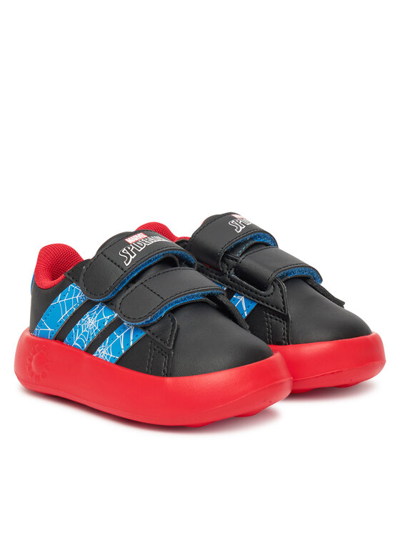 adidas Сникърси adidas Grand Court Spider-Man Cf I JQ7828 Черен