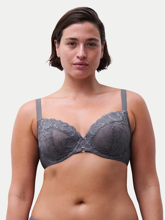 Chantelle Chantelle Sujetador con aros Fleurs C12M10 Gris