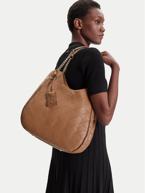 Liu Jo Kabelka Liu Jo Ecs L Satchel AF5054 E0538 81140 Hnědá