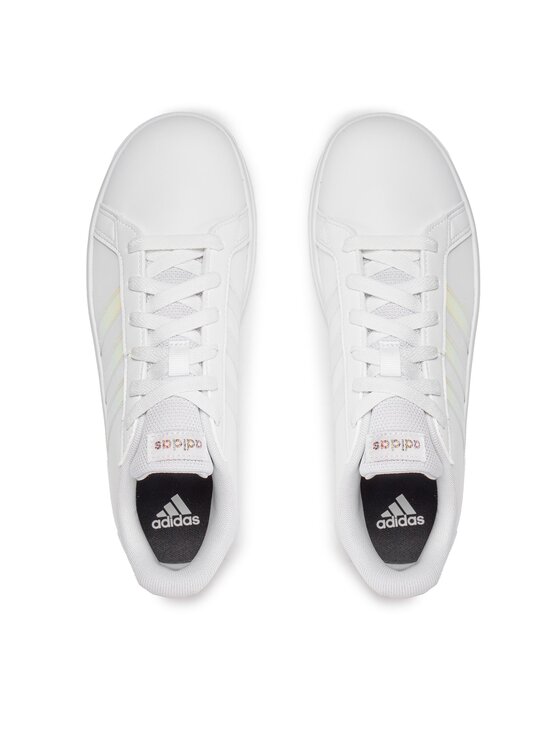 adidas Sneakersy adidas Grand Court Lifestyle Lace Tennis Shoes GY2326 Biela
