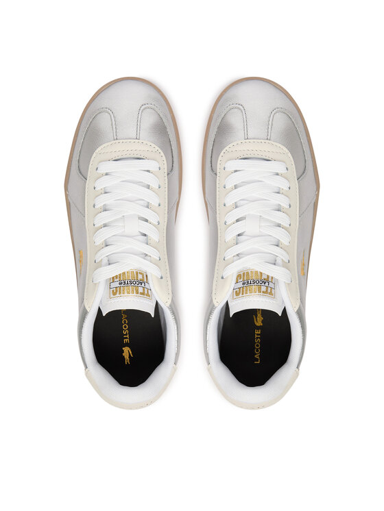 Lacoste Снікерcи Lacoste Baseshot  50SFA0031 Срібний
