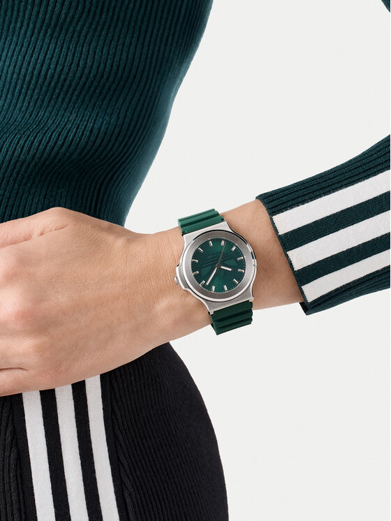 adidas Laikrodis adidas AO Fashion Expression Three AOFH25501 Žalia