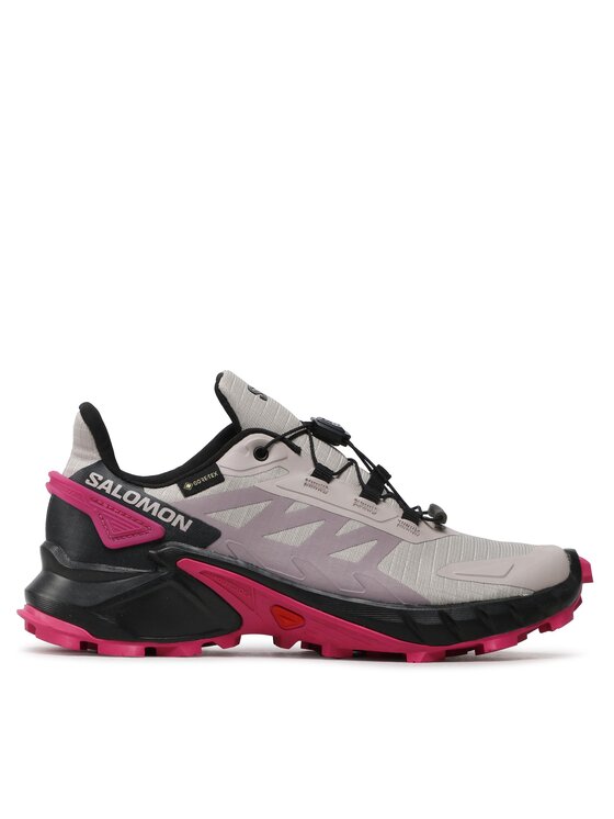 Salomon Взуття для бігу Salomon Supercross 4 Gtx W GORE-TEX 417355 20 V0 Рожевий