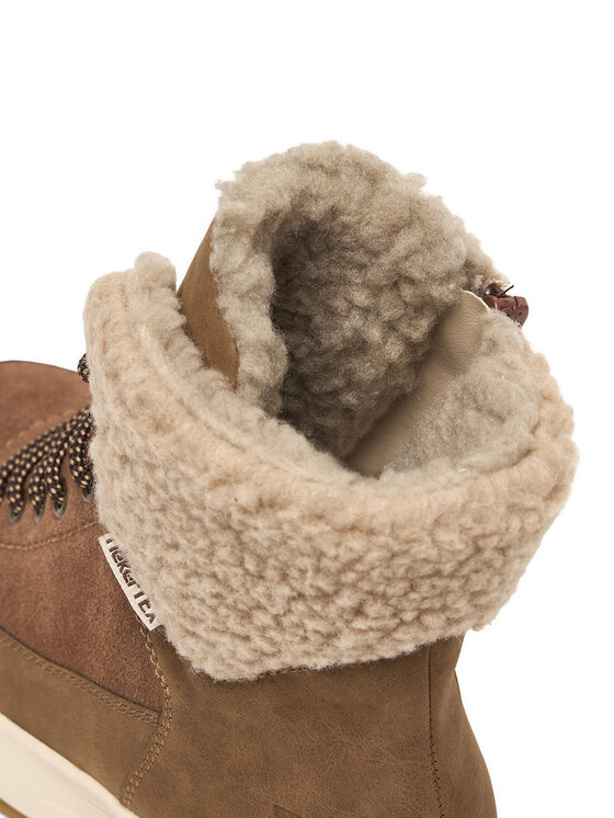 Rieker Schnürschuhe Rieker CEO-Z0920-24 Dunkelbeige