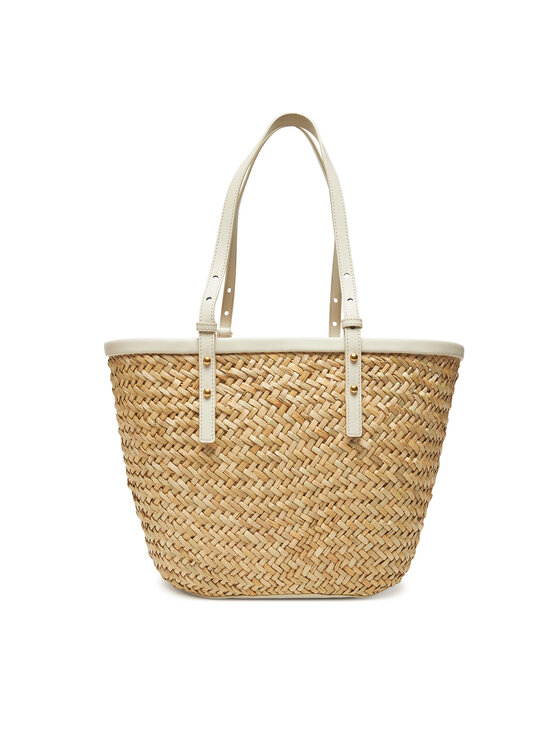PINKO Ročna torba PINKO Love Summer Basket PE 25 PLTT 103324 A1RL Bež