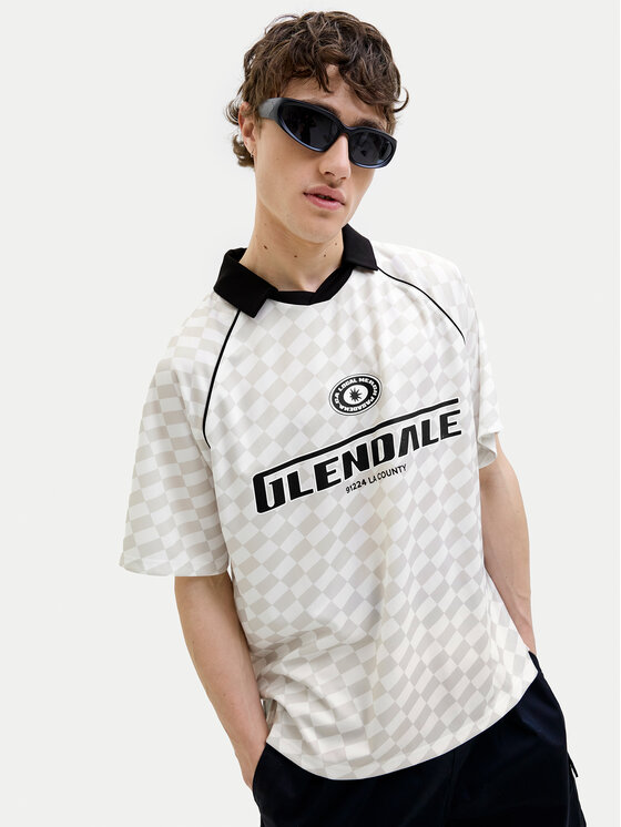 Jack & Jones Jack & Jones Поло Retreat 12277379 Бежевий Loose Fit