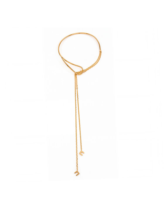 Elisabetta Franchi Κολιέ Elisabetta Franchi CO-74B-67E2-V340 Χρυσό