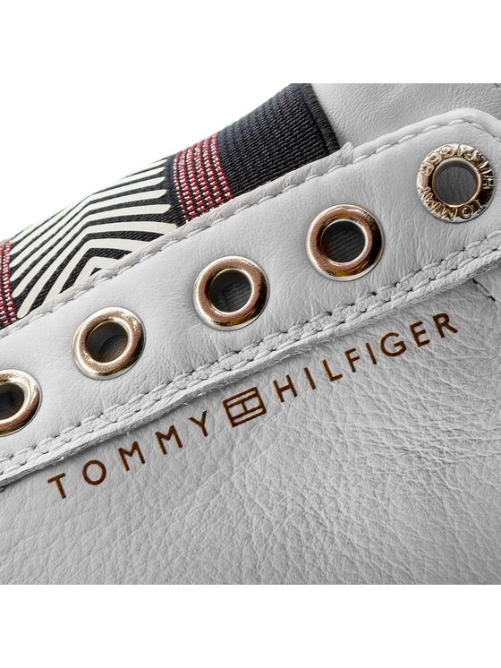 Tommy Hilfiger Гуменки Tommy Hilfiger Venus 8 FW0FW02828 Бял