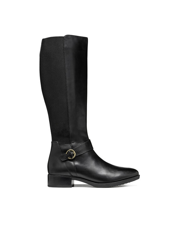 Geox Cizme Geox D Felicity D46G1C 043NH C9999 Negru