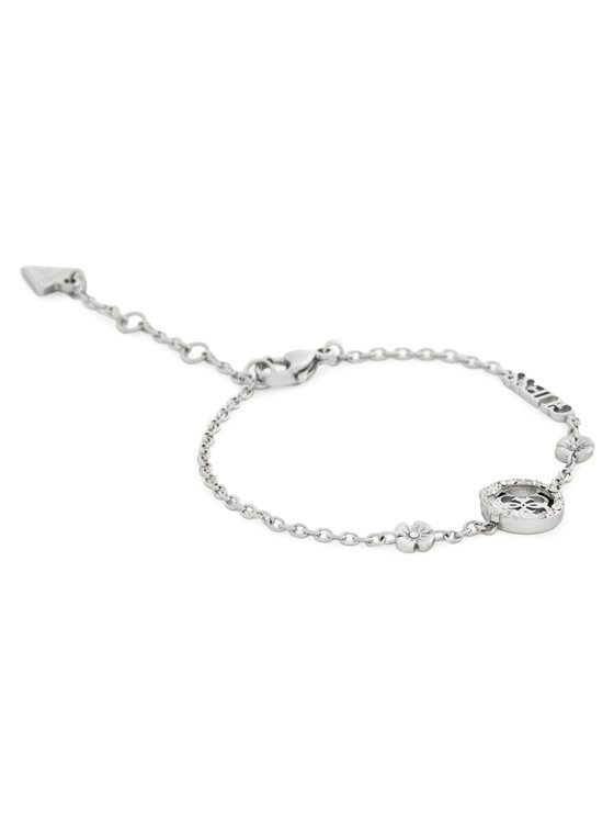 Guess Narukvica Guess JUBB05 039JW Srebrna