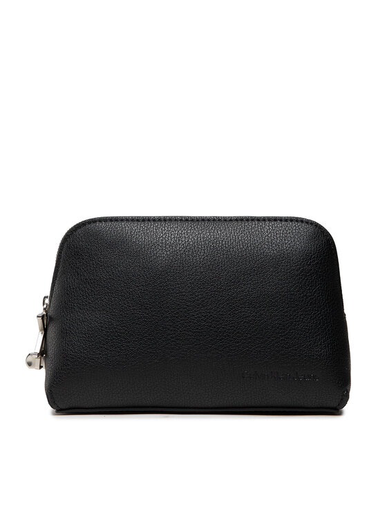 Calvin Klein Jeans Pochette per cosmetici Calvin Klein Jeans Minimal Monogram Cosmetic Pouch K60K608965 Nero