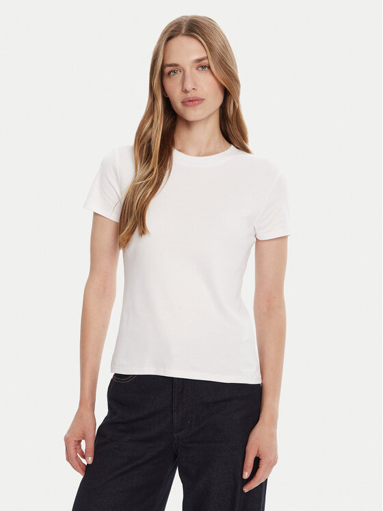 Calvin Klein Calvin Klein Marškinėliai LV044C216G Balta Regular Fit