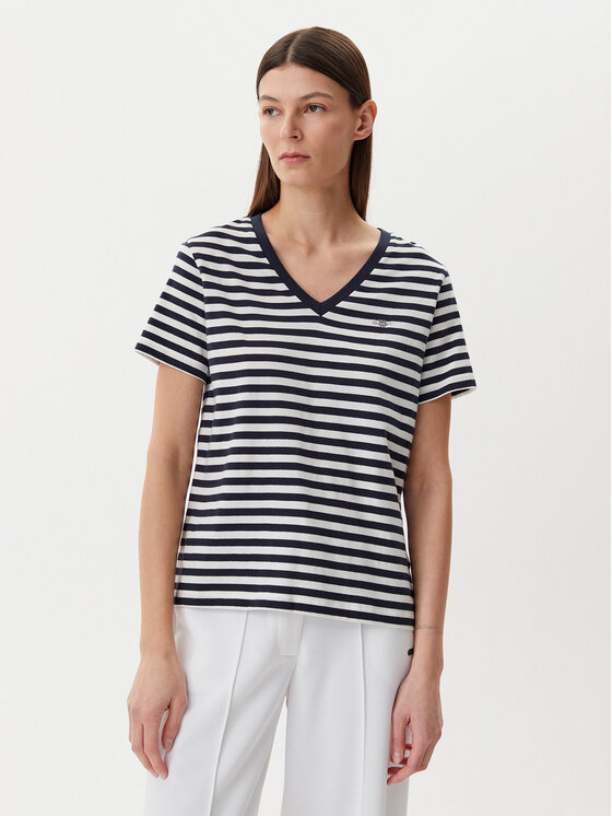 Gant Gant Majica 4200566 Mornarsko modra Regular Fit