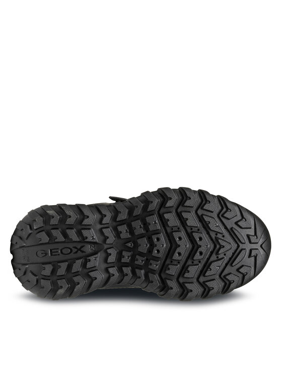 Geox Šnurovacia obuv Geox J Simbyos Boy B Abx J46L0B 0MEFU C9999 S Čierna