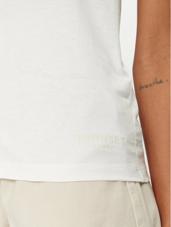 TWINSET TWINSET Футболка 241TT2411 Білий Regular Fit